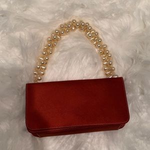 Renaud Pellegrino Satin Evening Purse